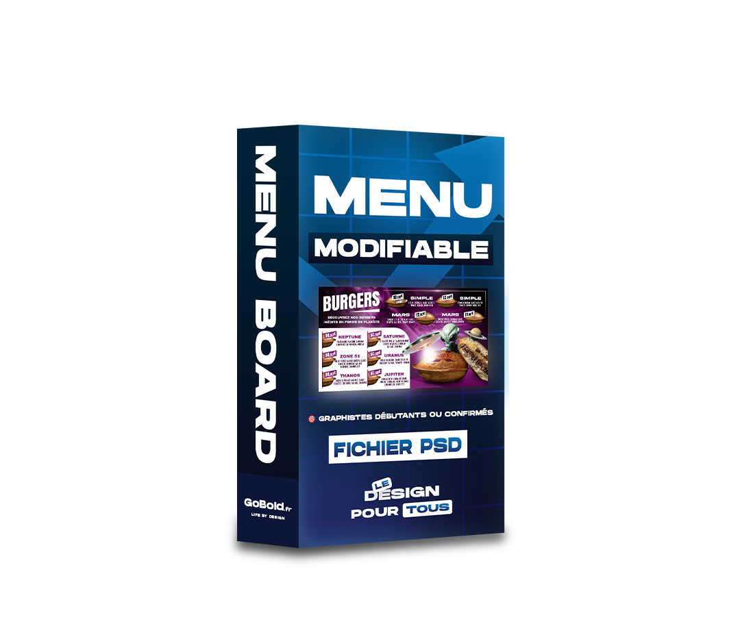 Pack • MENU PSD